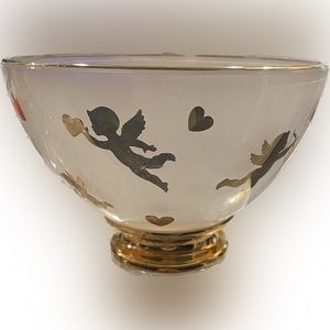 Vintage Teleflora Glass Bowl